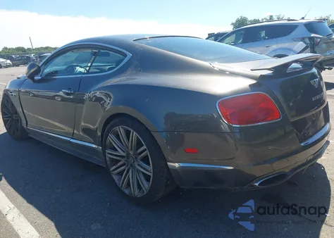 2013 Bentley Continental Gt Speed из США, поврежденный, VIN SCBFC7ZAXDC086026